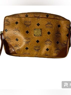 Beautiful MCM Visetos clutch/wristlet